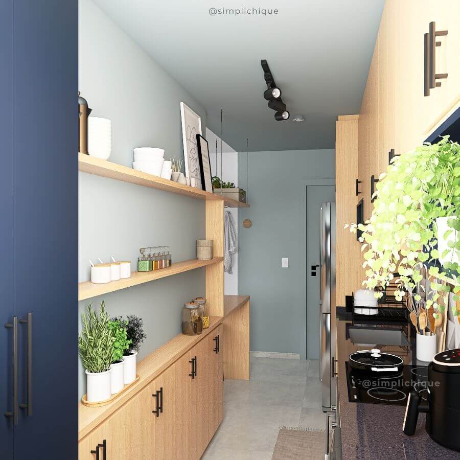 decoração de cozinha de apartamento