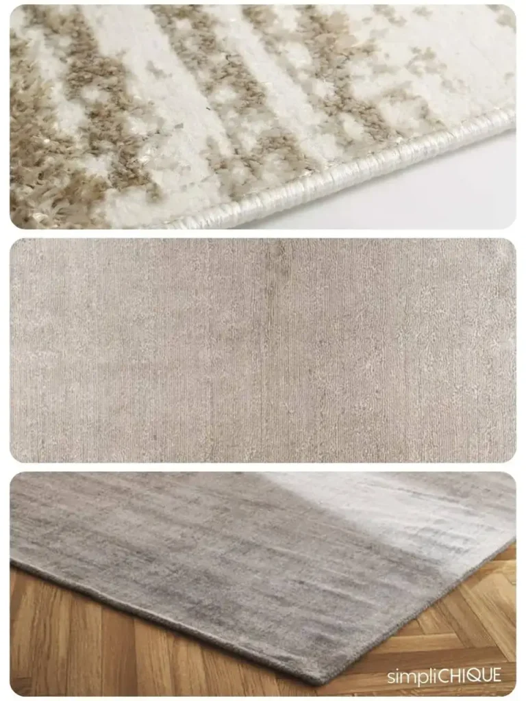 principais tipos de fibras sintéticas de tapete para sala