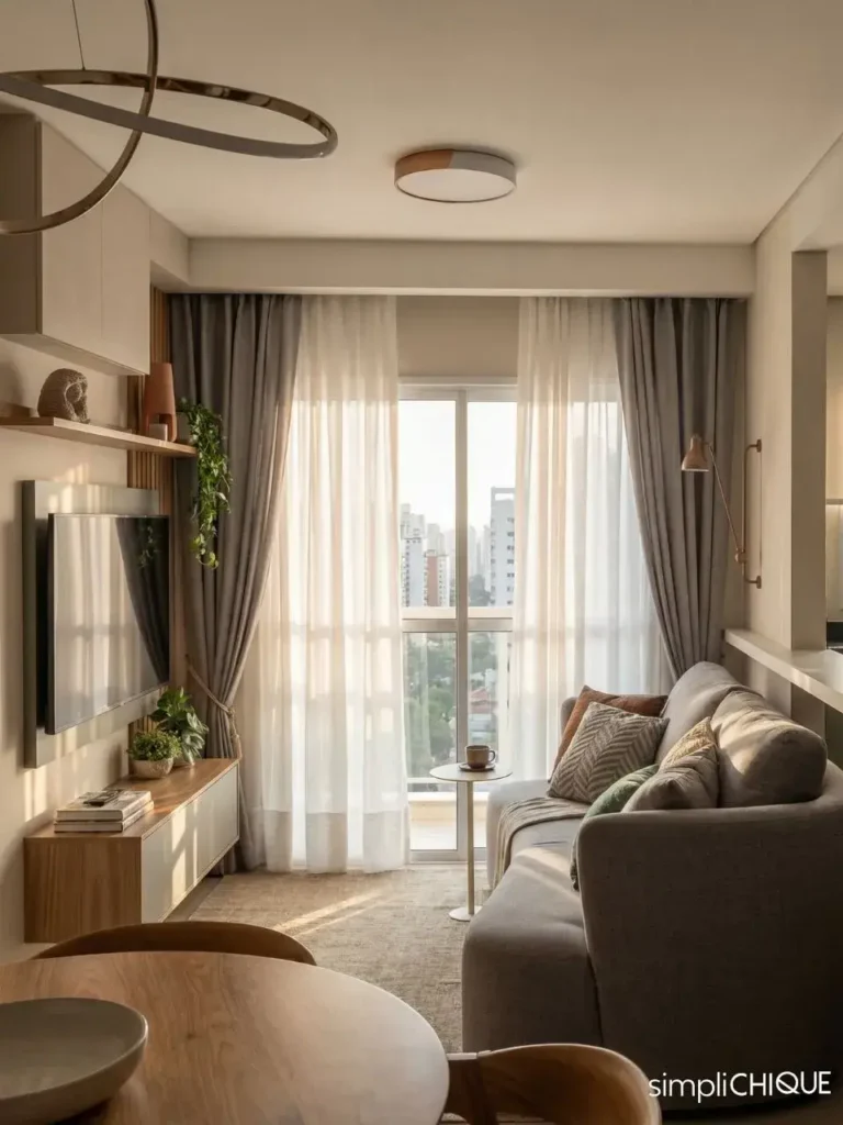 apartamento pequeno decorado