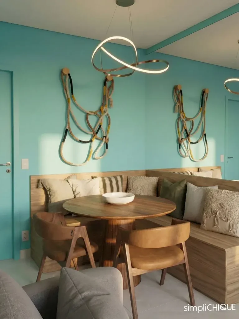 apartamento pequeno com canto alemão