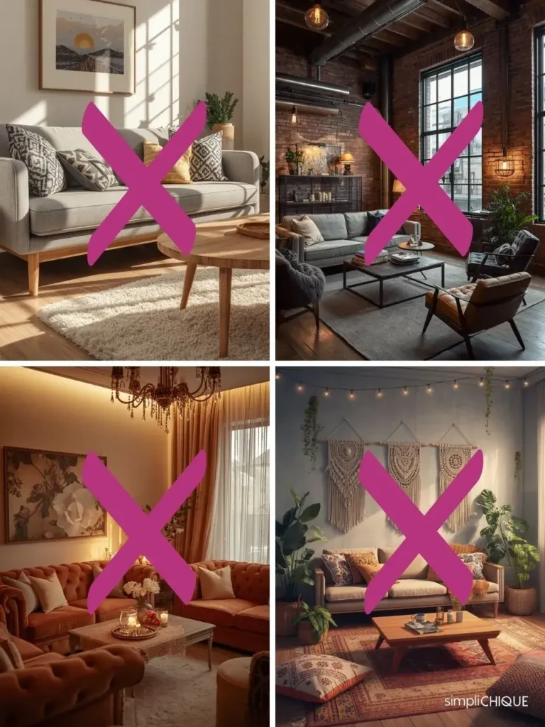 estilos de decoração