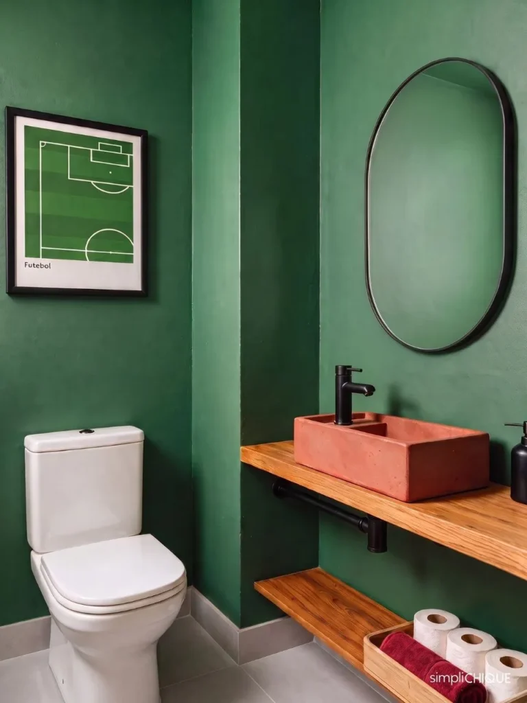 lavabo verde