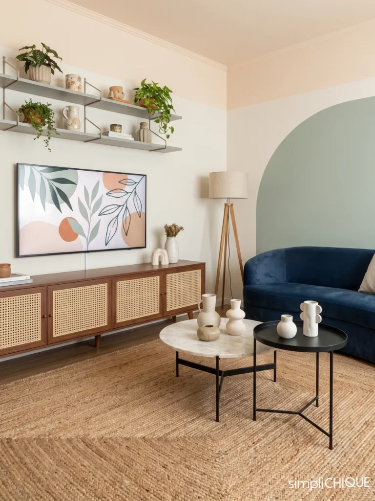 cores para pintar a sala